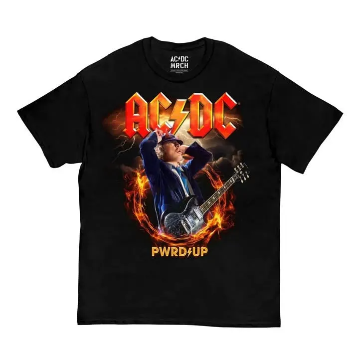 ACDC PWR UP Tour 2025 TShirt ACDC Merch Birthday Gifts For Music Lovers