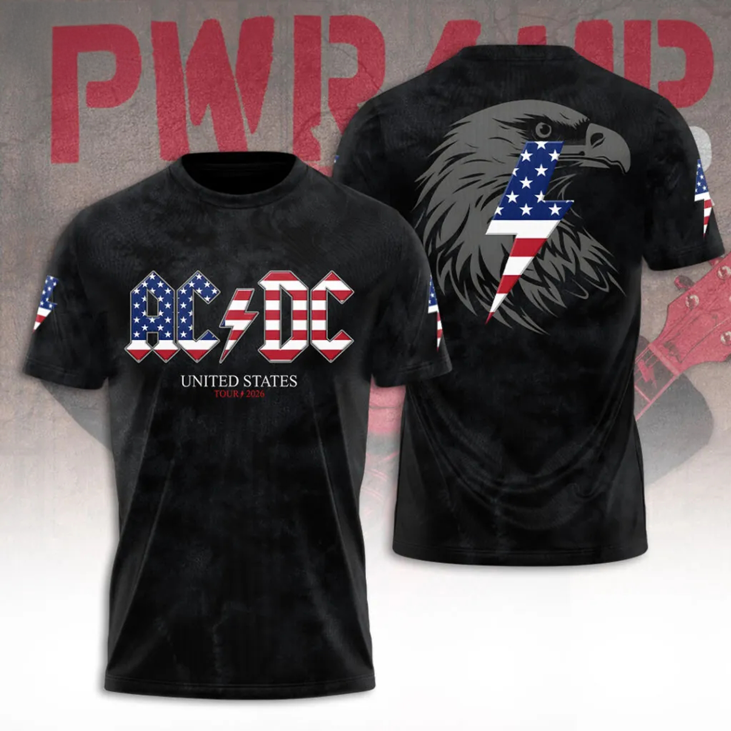 ACDC USA Tour 2026 Limited Edition Concert Shirt