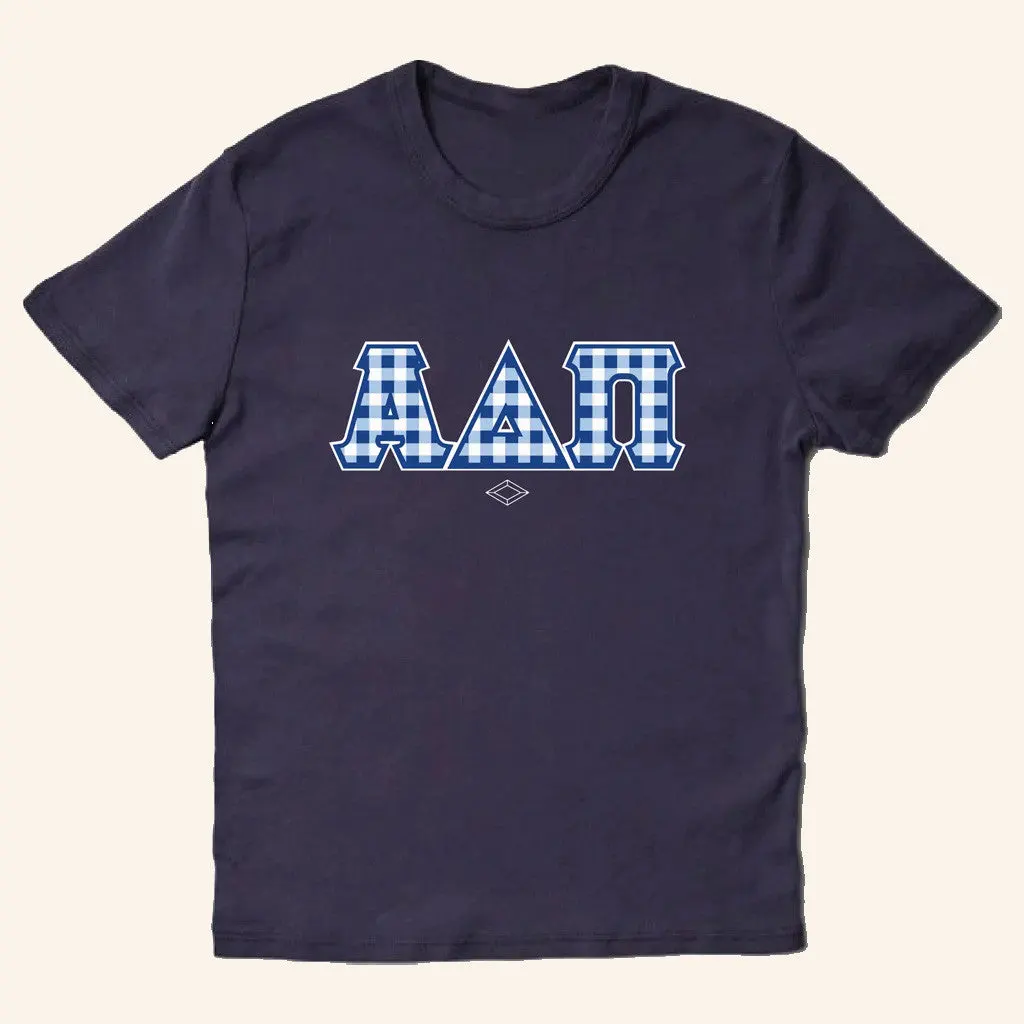 ADPI Merch Alpha Delta Pi TShirt Navy Birthday Ideas For Boyfriend
