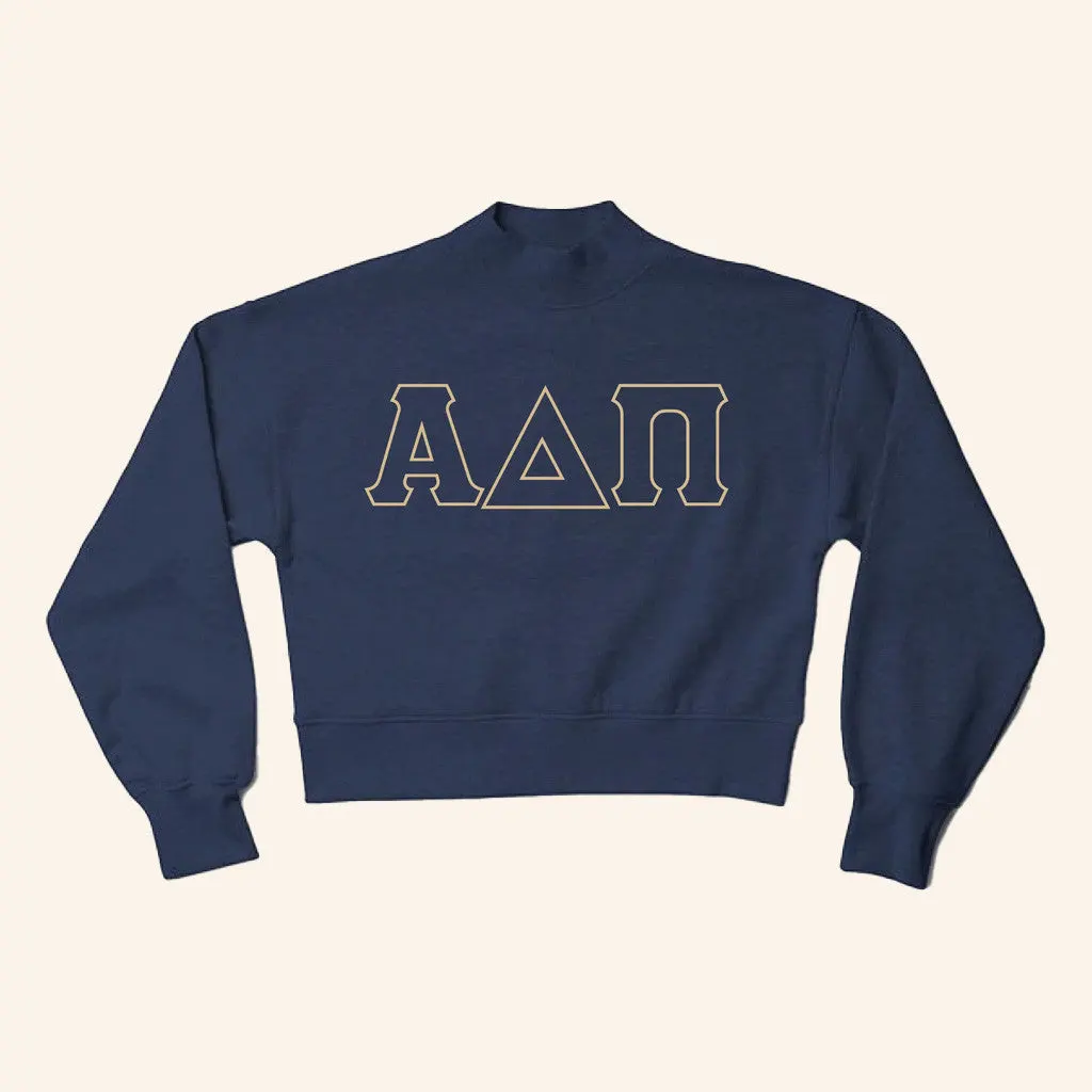 ADPI Merch Navy Alpha Delta Pi Sweatshirt Gifts For Her