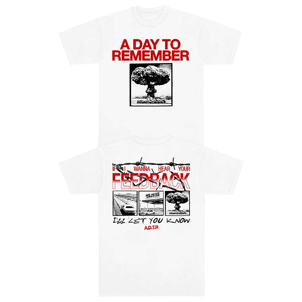 ADTR Merch Barbed Wire Feedback TShirt Dad Gifts For Fathers Day 2025