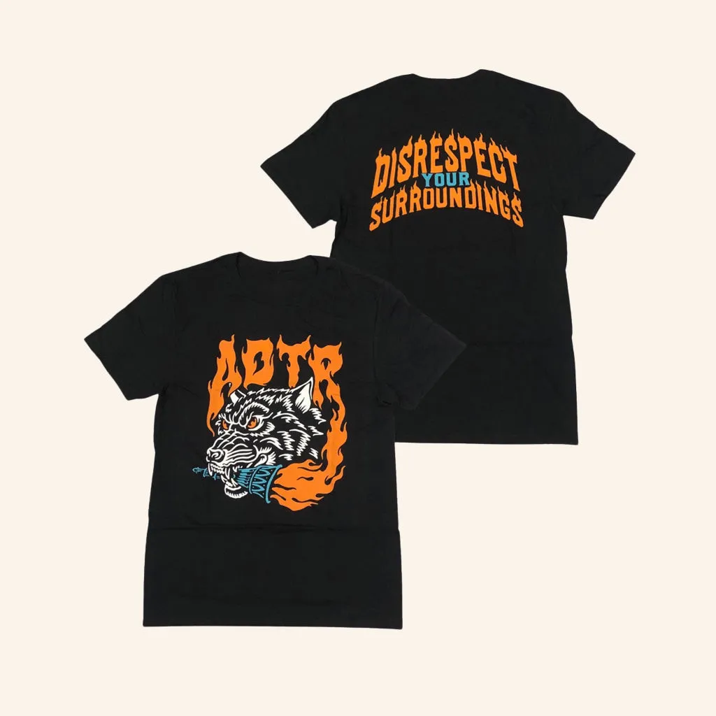 ADTR Merch Torch Wolf TShirt Gifts For Dudes