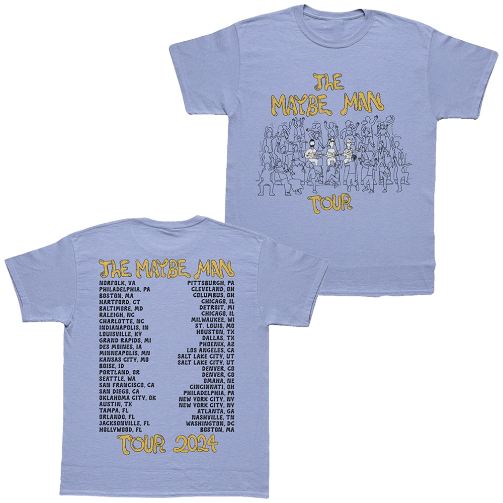 AJR Brothers Merch The Maybe Man Crowd Tour TShirt Ajr Brothers Shirt Him Gifts