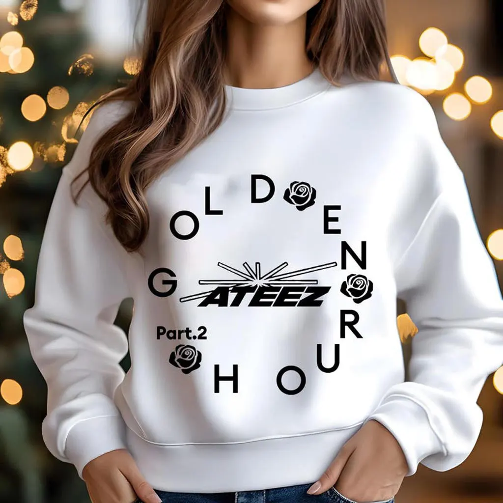 ATEEZ Golden Hour Part 2 Sweatshirt Ateez Ice on My Teeth Sweatshirt Ateez Towards The Light Will To