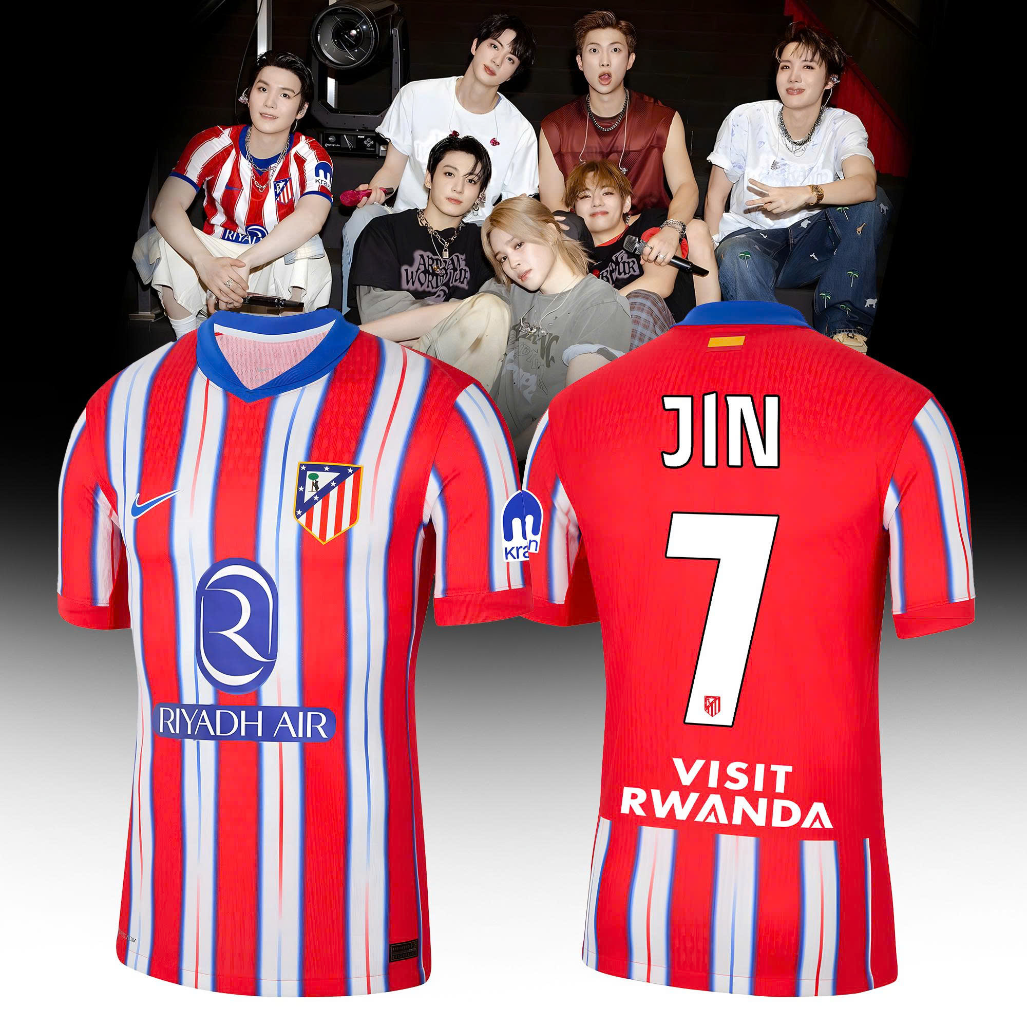 ATL x Jin Limited Edition Baseball Jersey