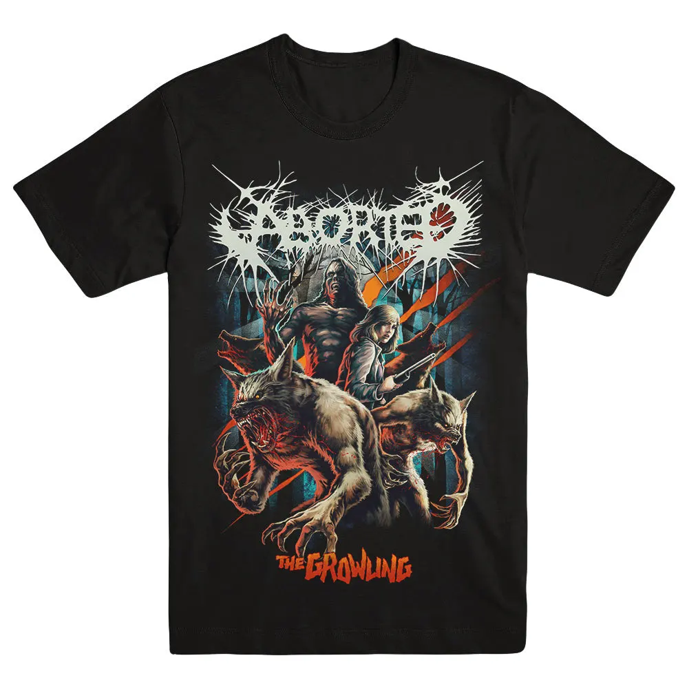Aborted Merch Growling Shirt Aborted Shirt FatherS Day Gifts For Metal Music Lovers