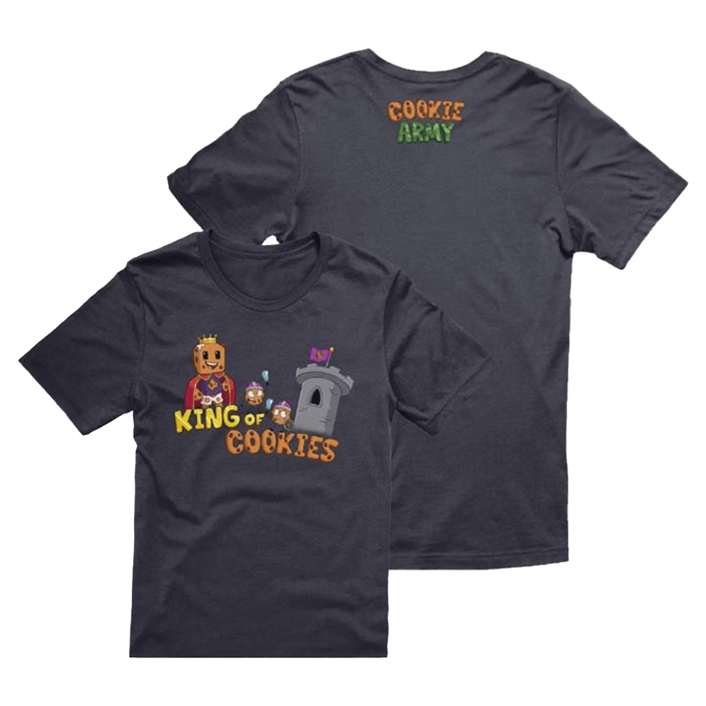 Acookiegod Merch King Of Cookies TShirt Great Gifts For Dad