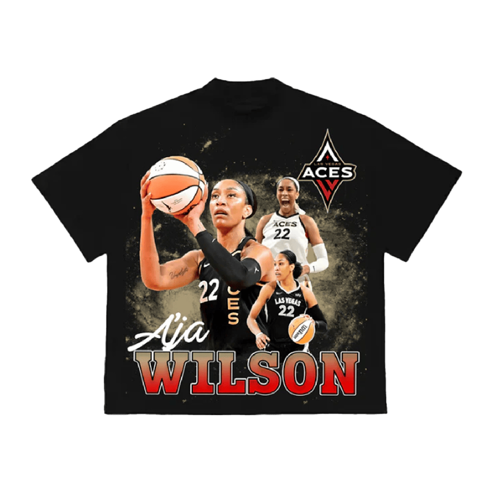 Aja Wilson Graphic TShirt Outwest 19 Merch Best Gifts For Basketball Lovers