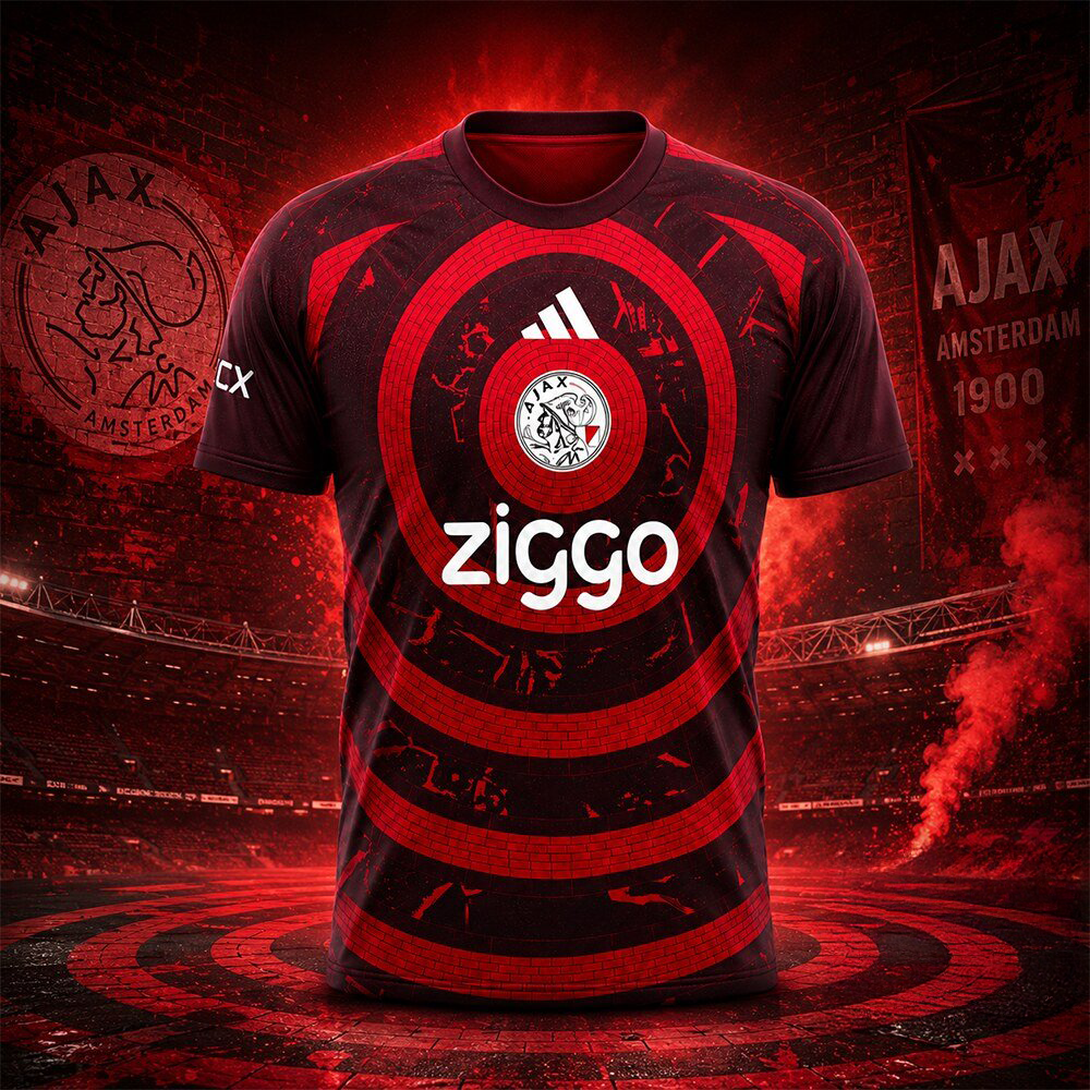 Ajax Amsterdam 2026 2027 Adidas Pre Match Soccer Jersey Collection
