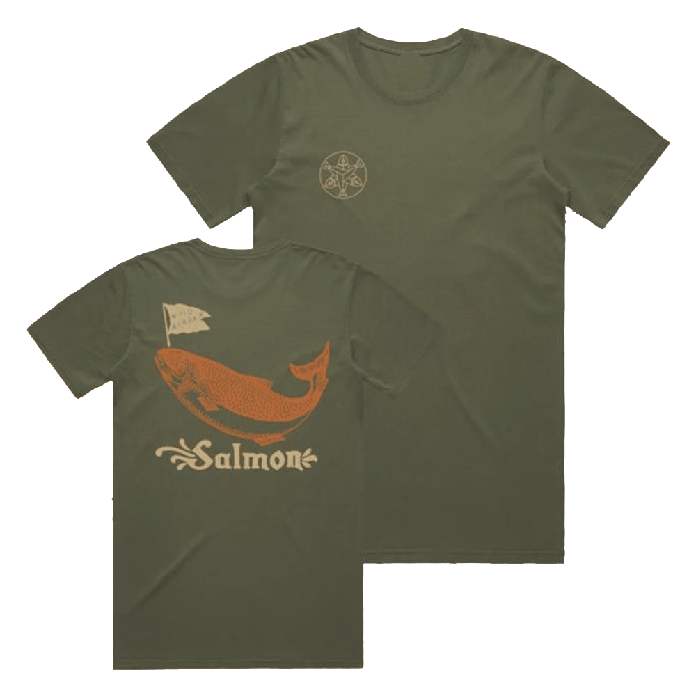 Aksalmonsisters Merch Mens Wild Alaska Canned Salmon TShirt Gifts For Dudes