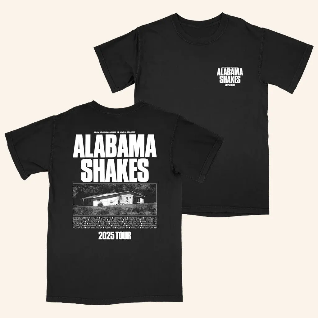 Alabama Merch Tour 2025 Alabama Shakes TShirt Gifts For Rock Band Fans