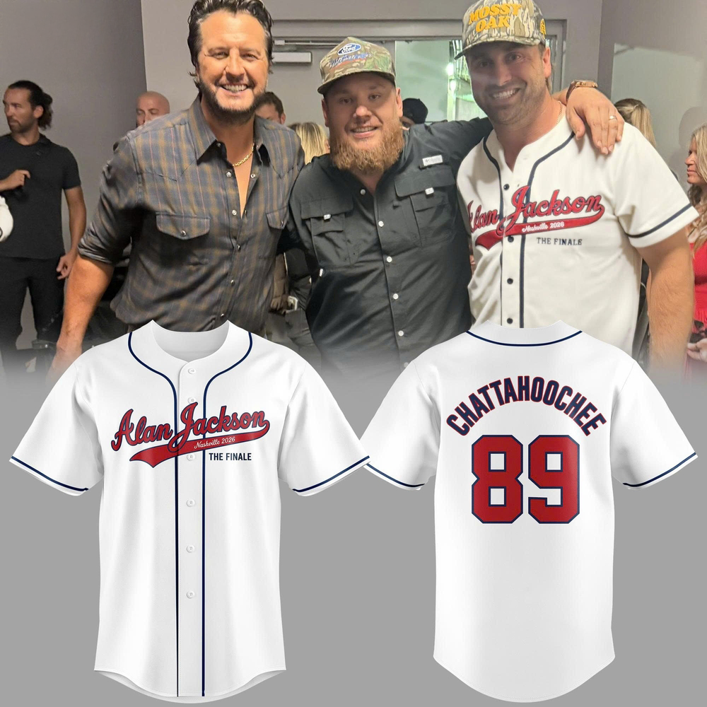 Alan Jackson The Finale Tour 2026 Premium Baseball Jersey Collection