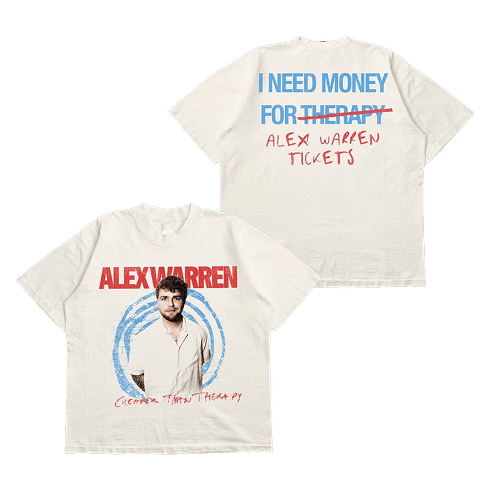 Alex Warren Merch Alex Warren TShirt Cheaper Than Therapy Tour Merch Fathers Day Gifts