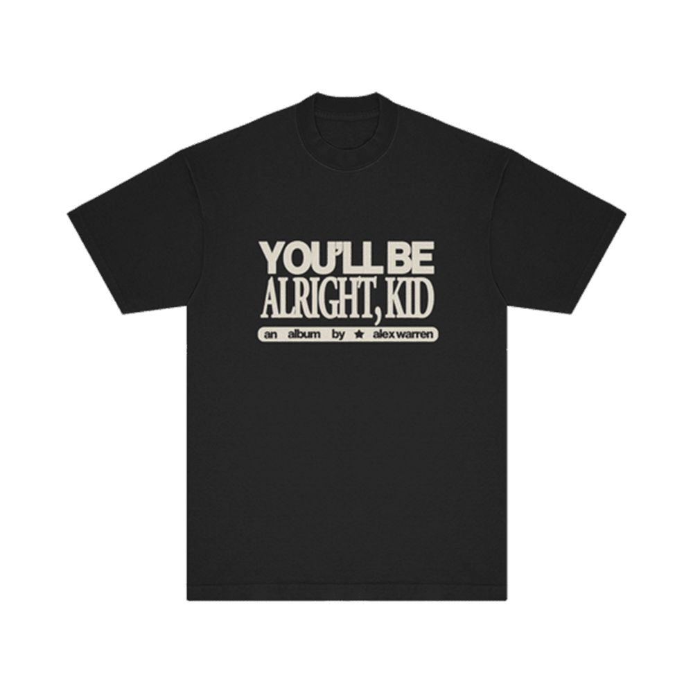 Alex Warren Merch TShirt Youll Be Alright Kid Album Tee Gifts For Music Fan