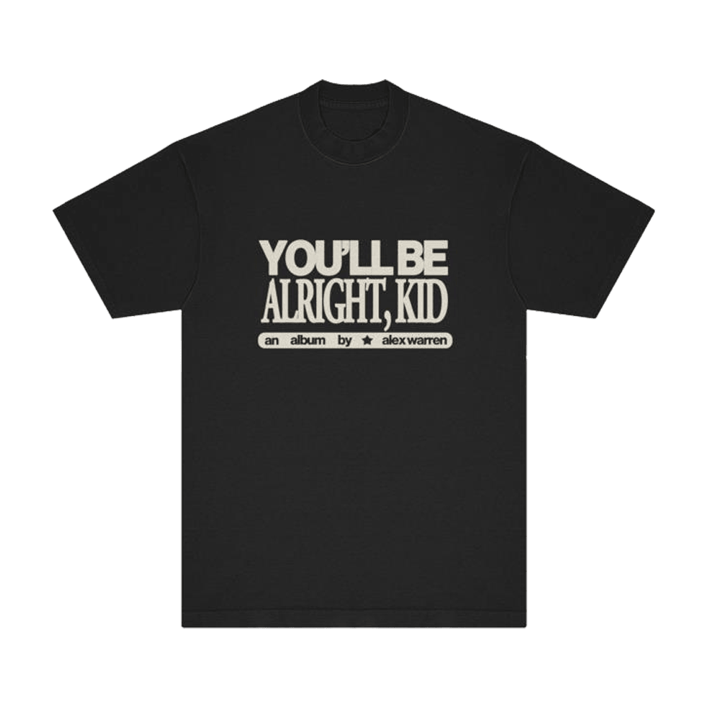 Alex Warren Merch Youll Be Alright Kid Album TShirt Cool Gifts For Music Lovers