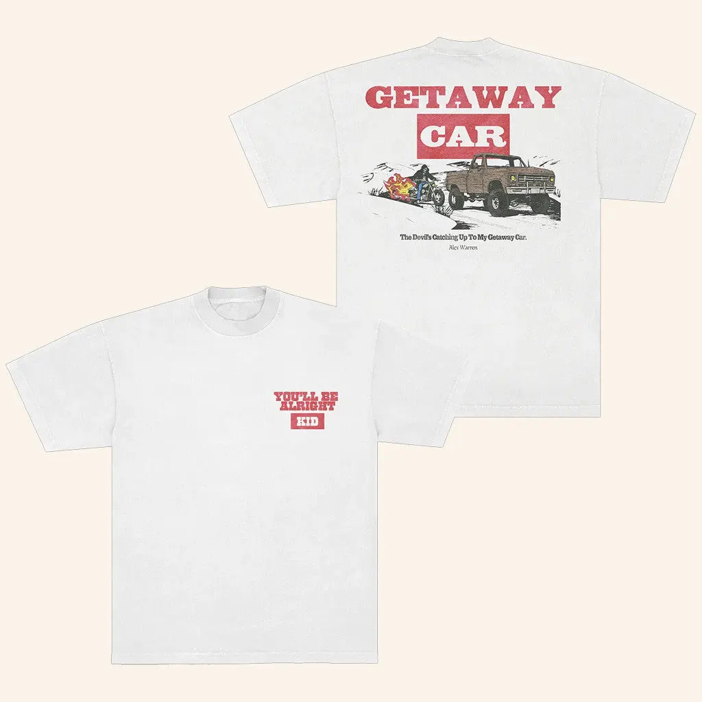 Alex Warren Official Merch Getaway Car TShirt Gifts For Him