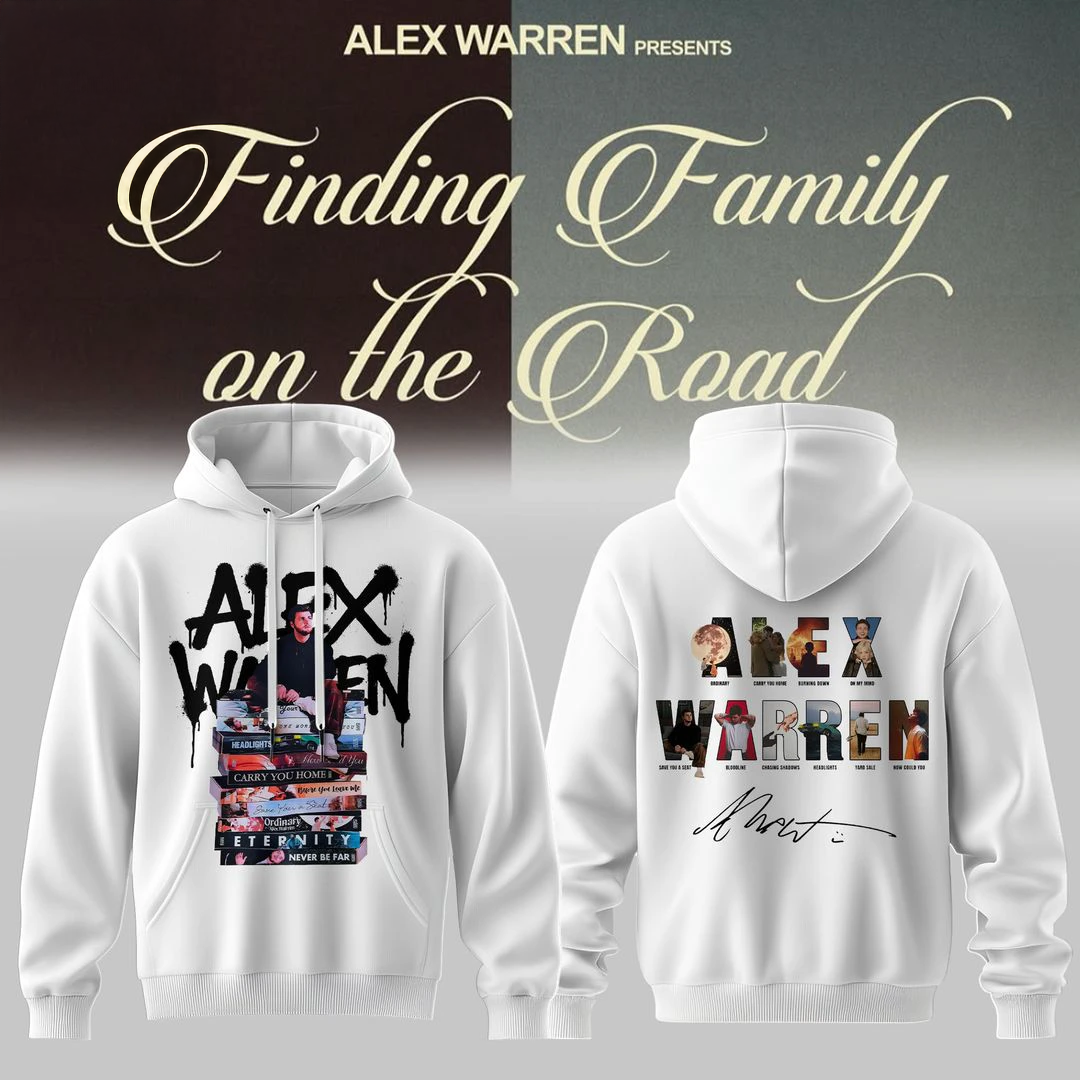Alex Warren Tour Merch 2026 Hoodie