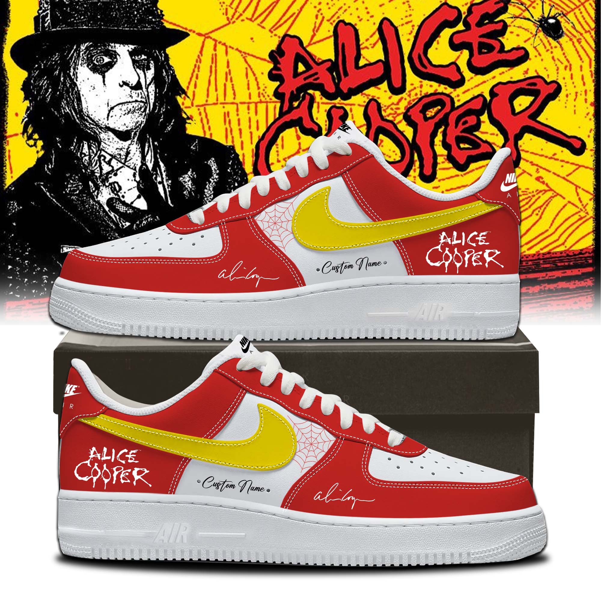 Alice Cooper Alices Attic Tour 2026 Collector Edition Lifestyle Sneakers