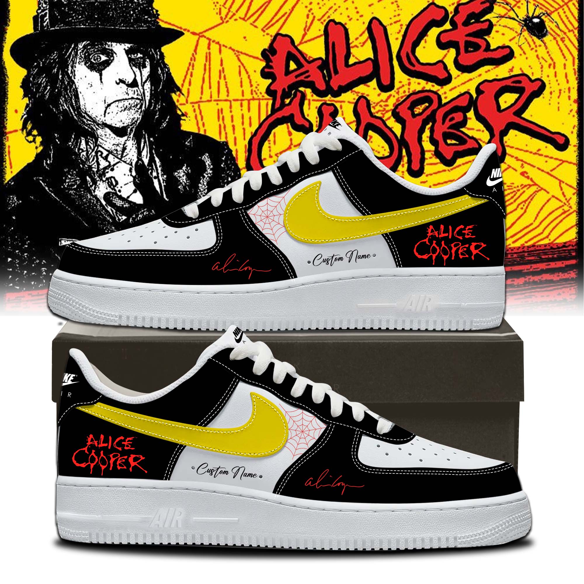 Alice Cooper Alices Attic Tour 2026 Exclusive Fan Lifestyle Shoes