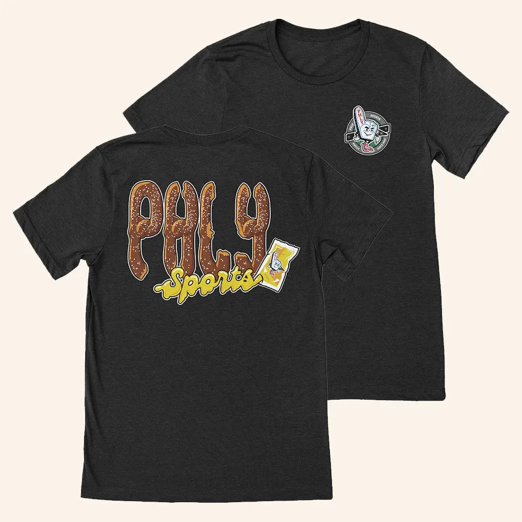 All City Network Merch Phly Sports Pretzel TShirt Gift Ideas For Him