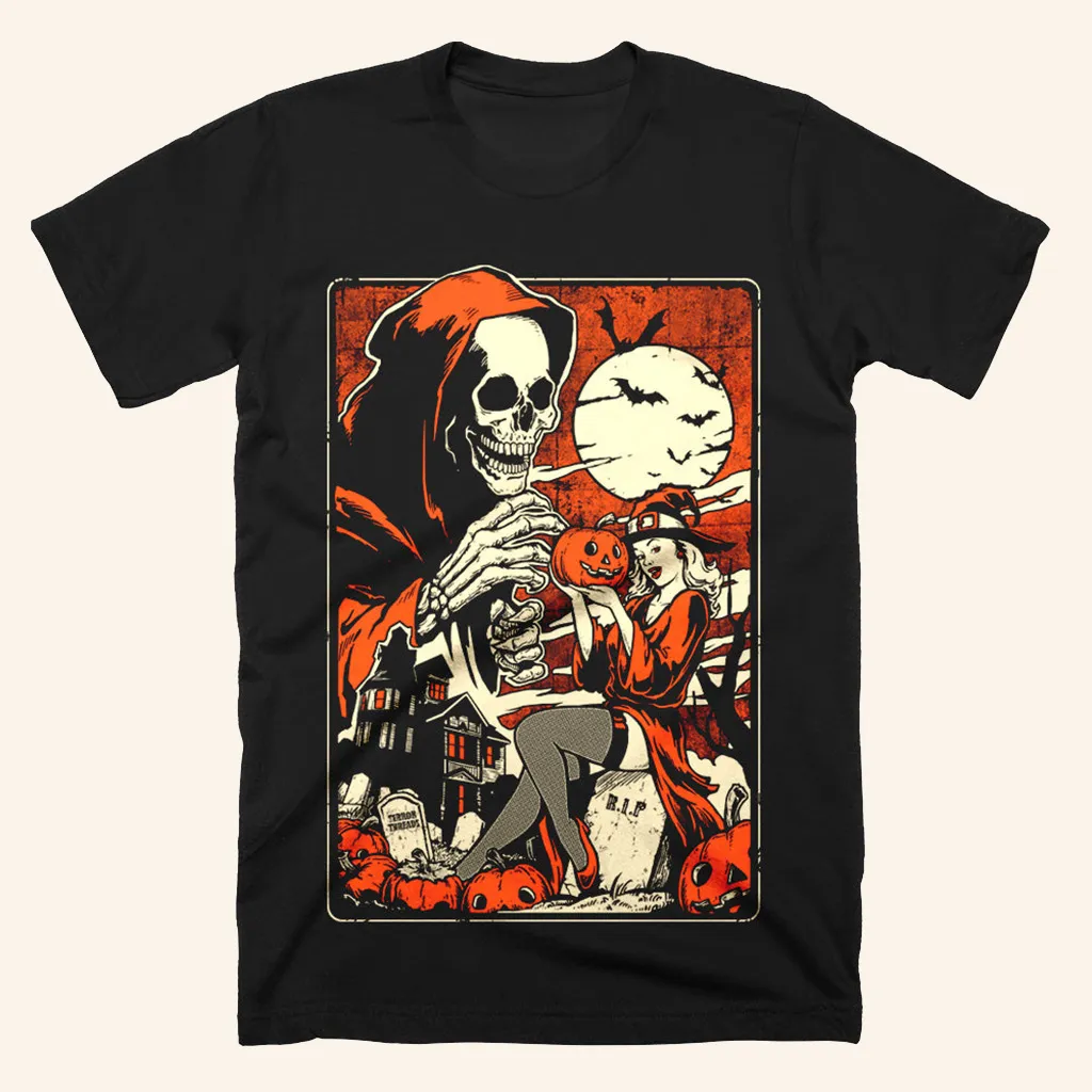 All Hallows Eve TShirt Mens Halloween Shirt Best Gifts For Husband