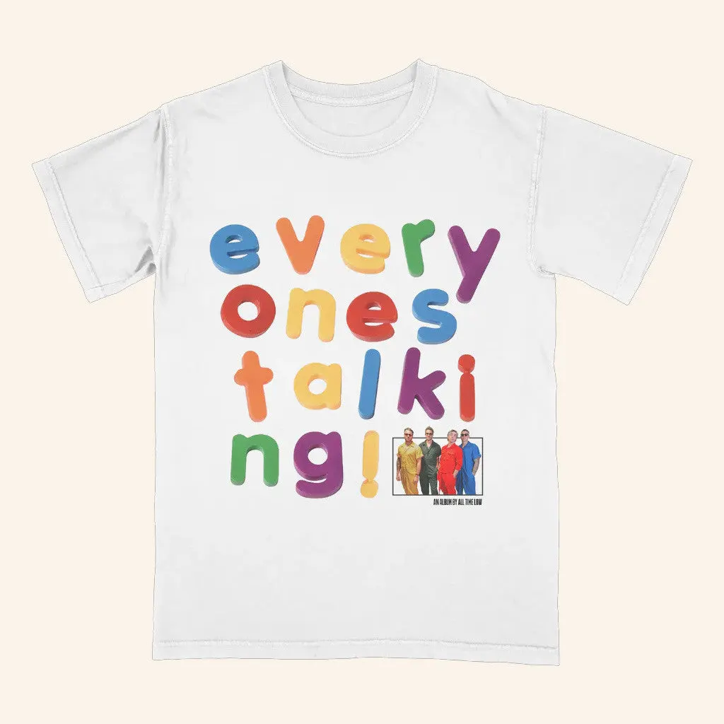All Time Low Official Merch Everyones Talking TShirt Gifts For Fans