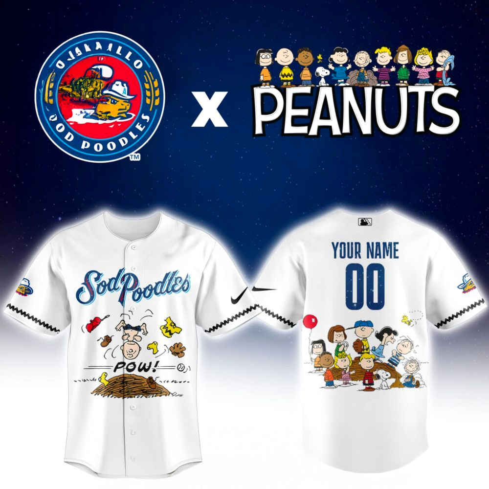 Amarillo Sod Poodles Peanuts Night Jersey