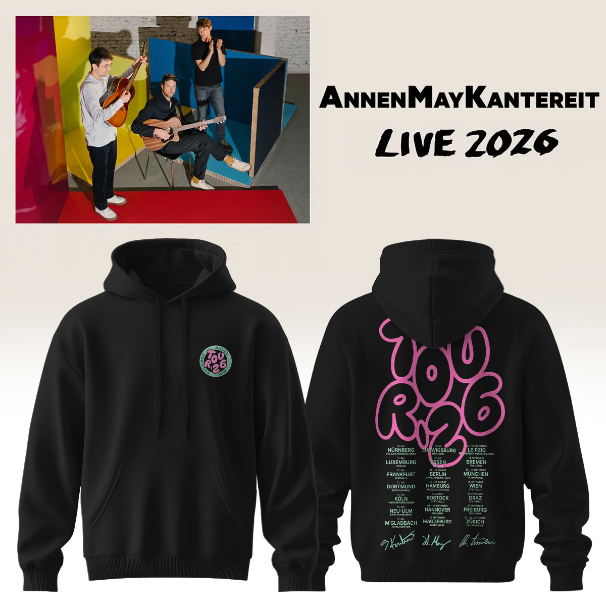 AnnenMayKantereit Live 2026 Collector Edition Hoodie