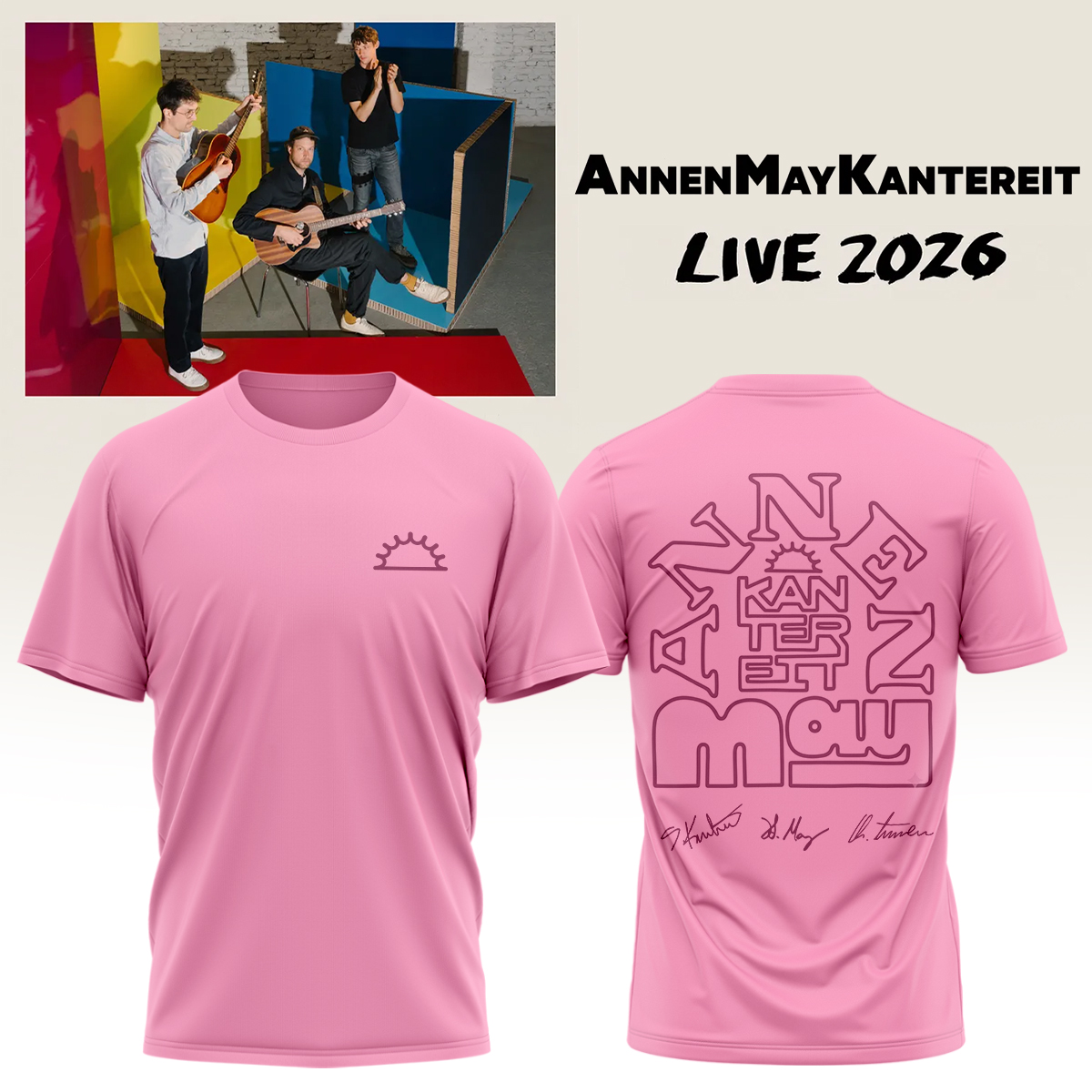 AnnenMayKantereit Live 2026 Concert Tour Premium T Shirt