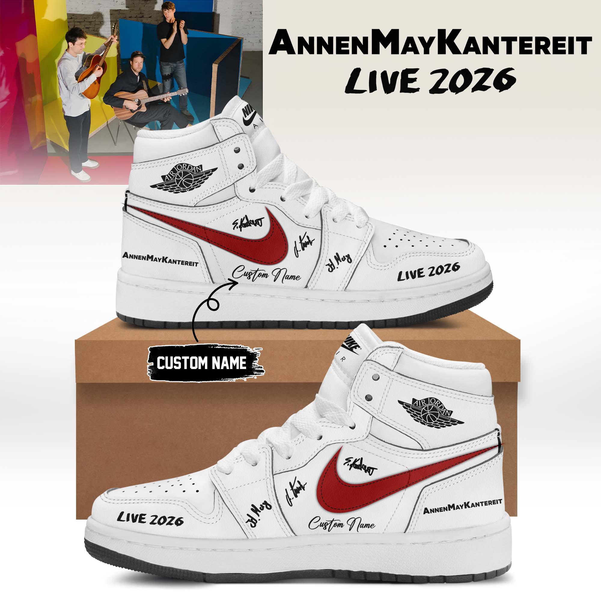 AnnenMayKantereit Live 2026 Concert Tour Sneakers