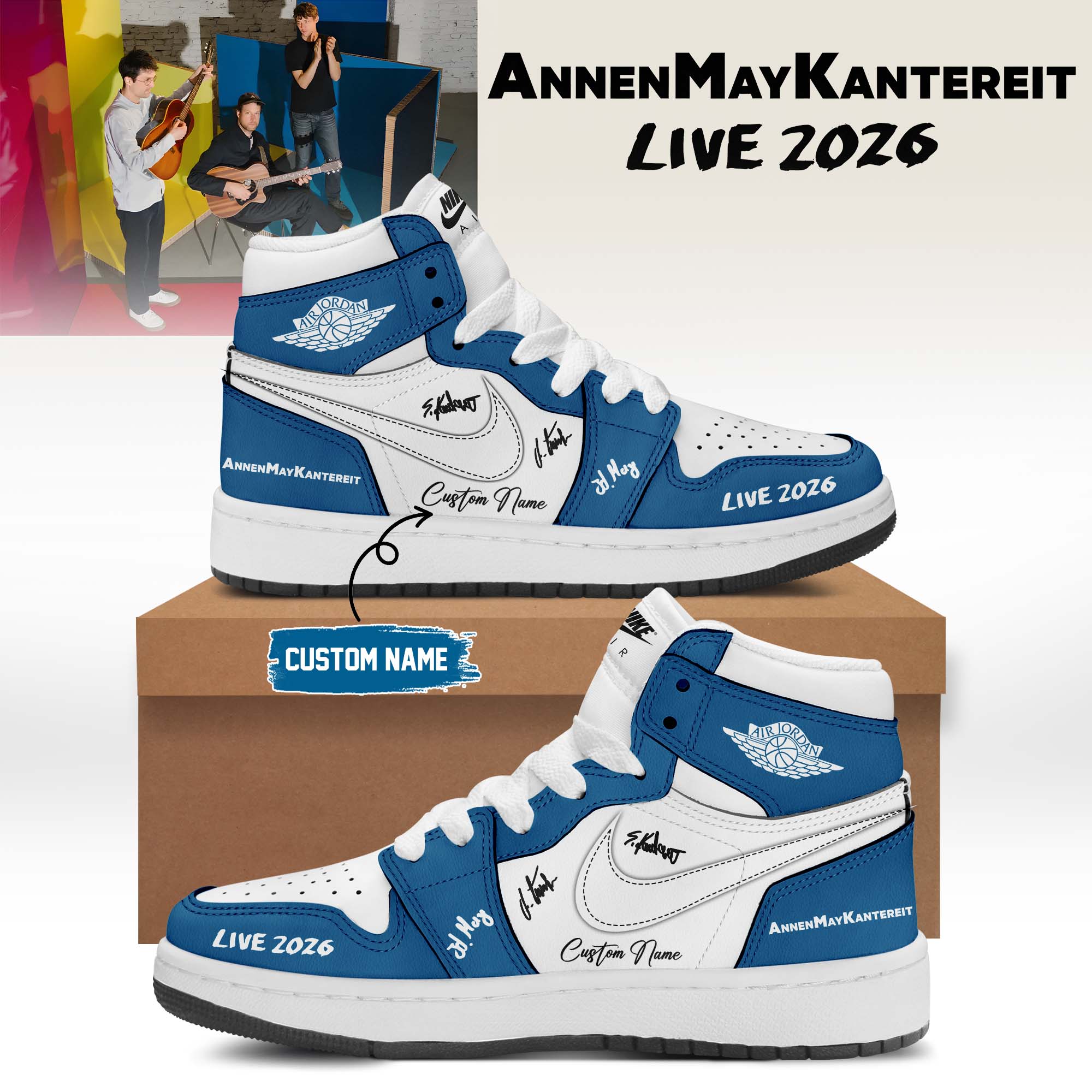 AnnenMayKantereit Live 2026 Exclusive High Top Sneakers