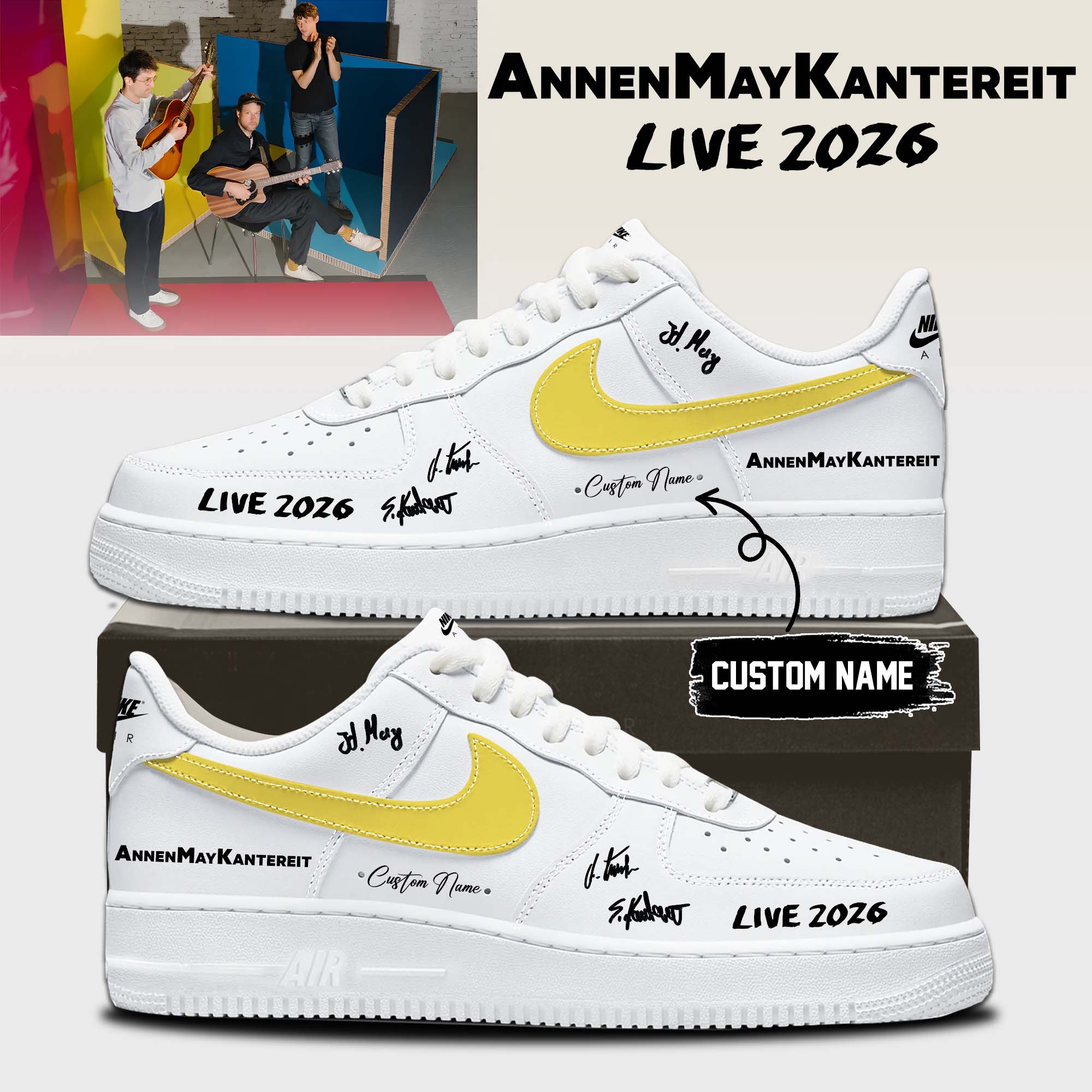AnnenMayKantereit Live 2026 Limited Collector Sneakers