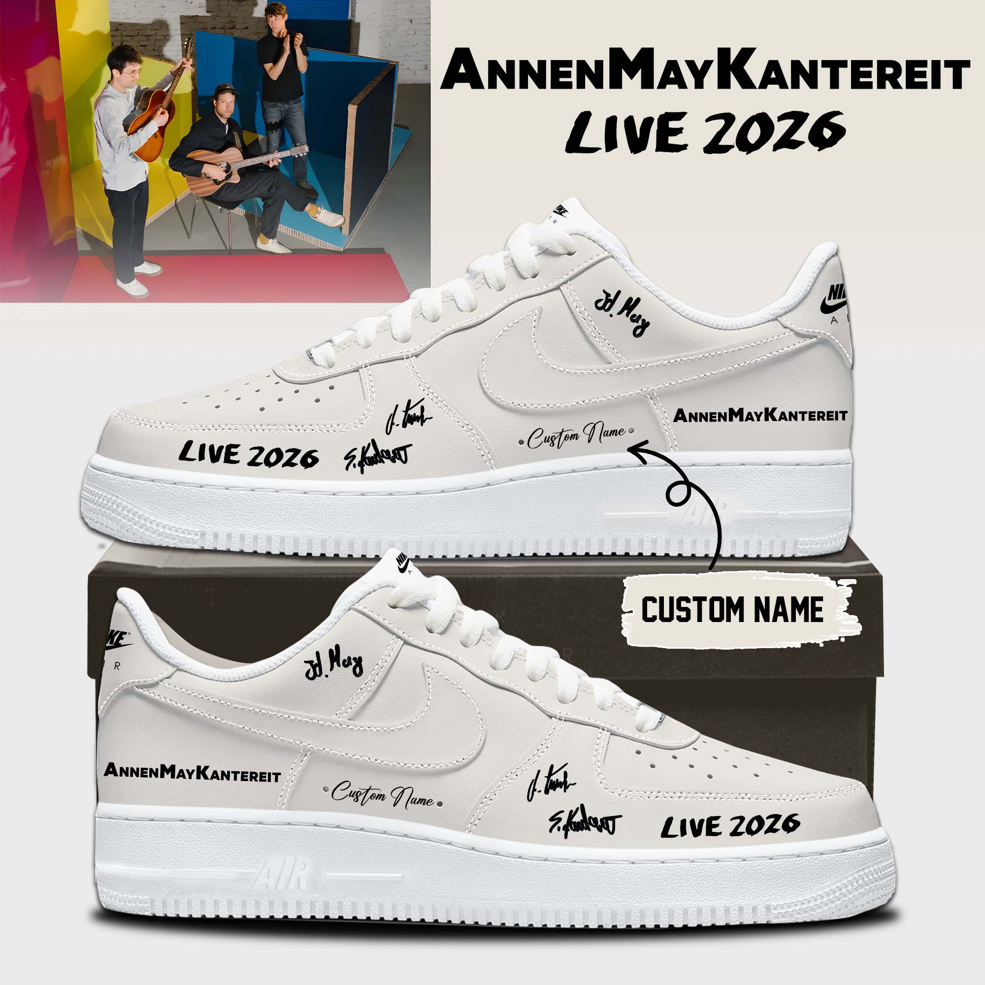 AnnenMayKantereit Live 2026 Premium High Top Sneakers