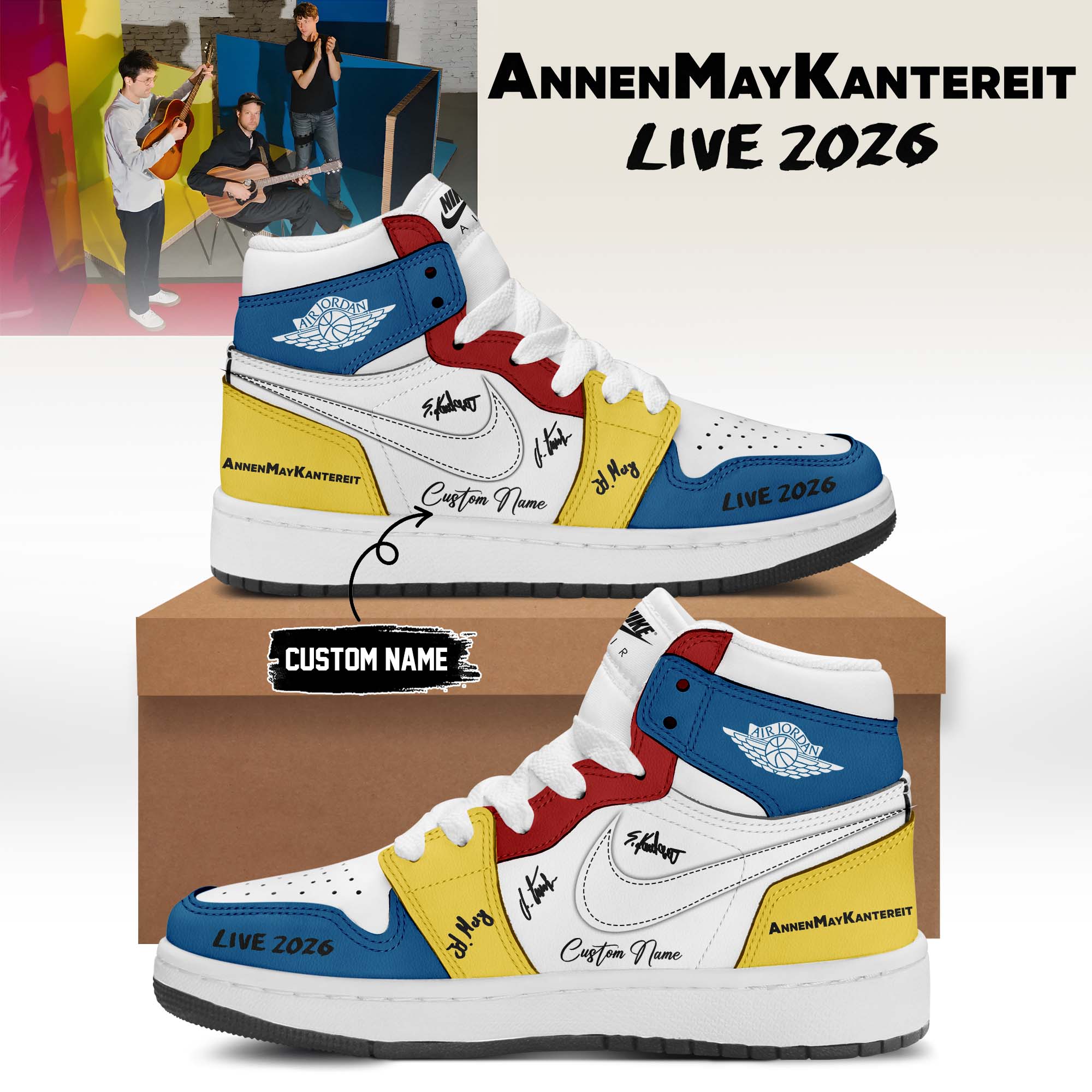 AnnenMayKantereit Live 2026 Signature Collector Sneakers