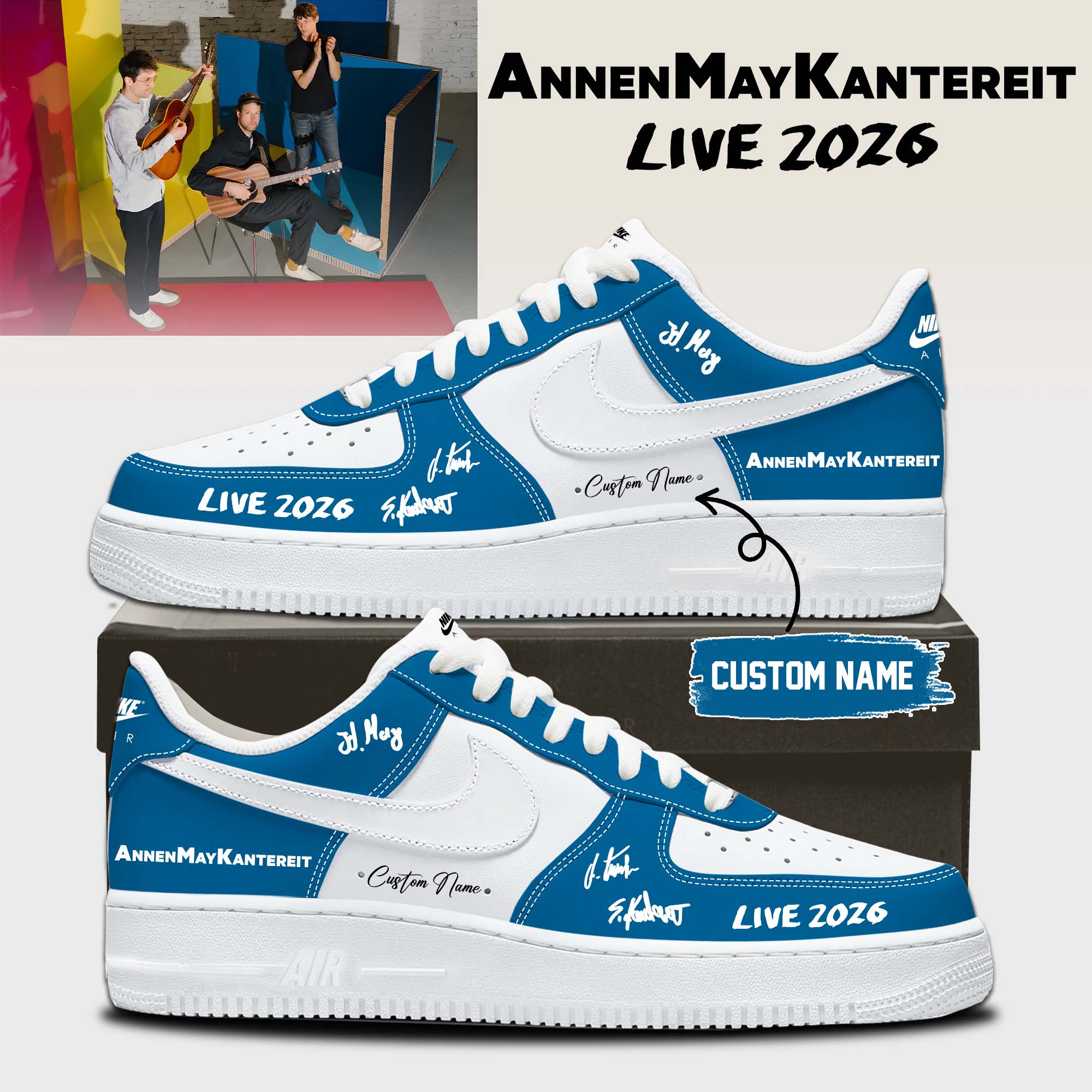 AnnenMayKantereit Live 2026 Signature Street Style Shoes