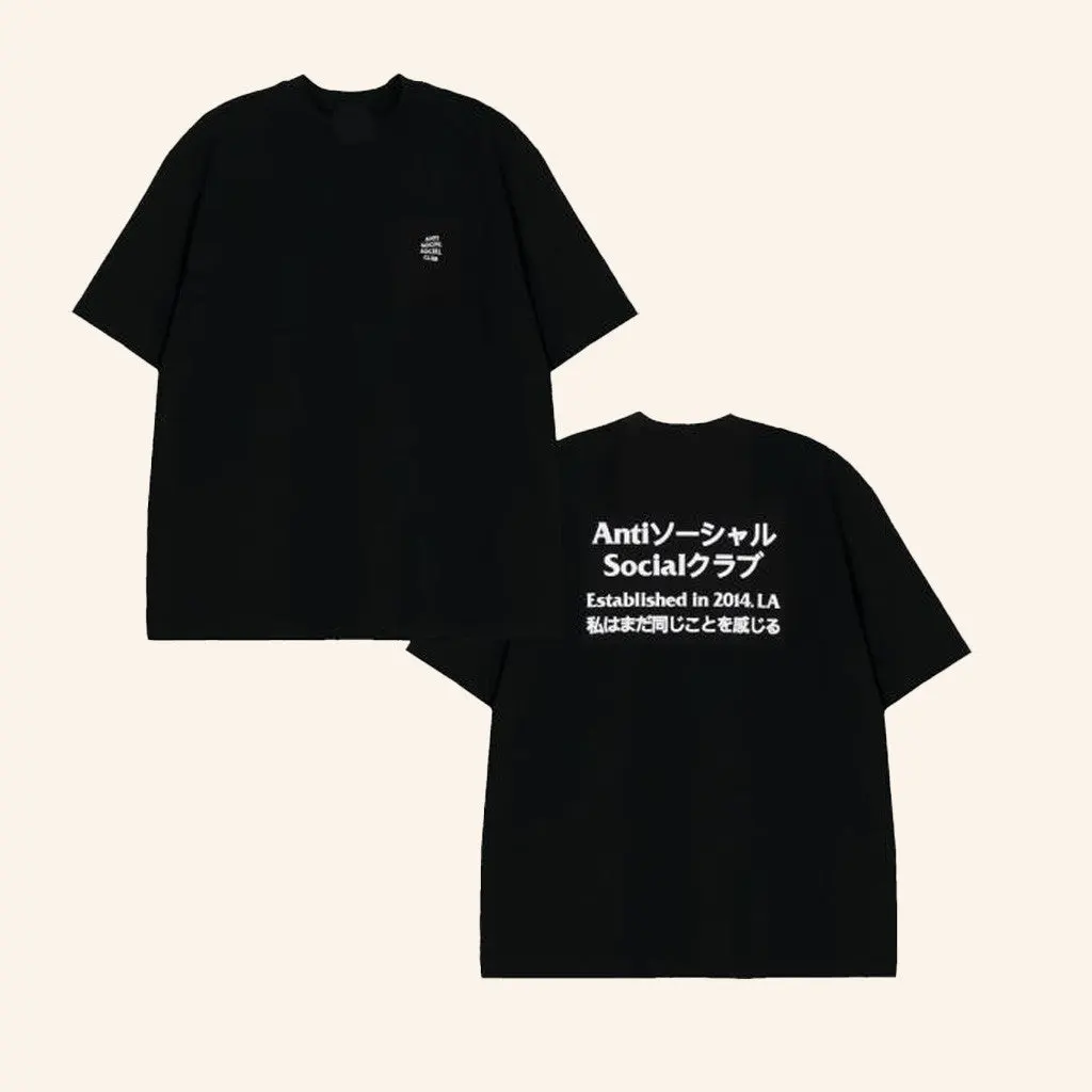 Anti Social Social Club Merch Taku TShirt Best Gifts For Husband