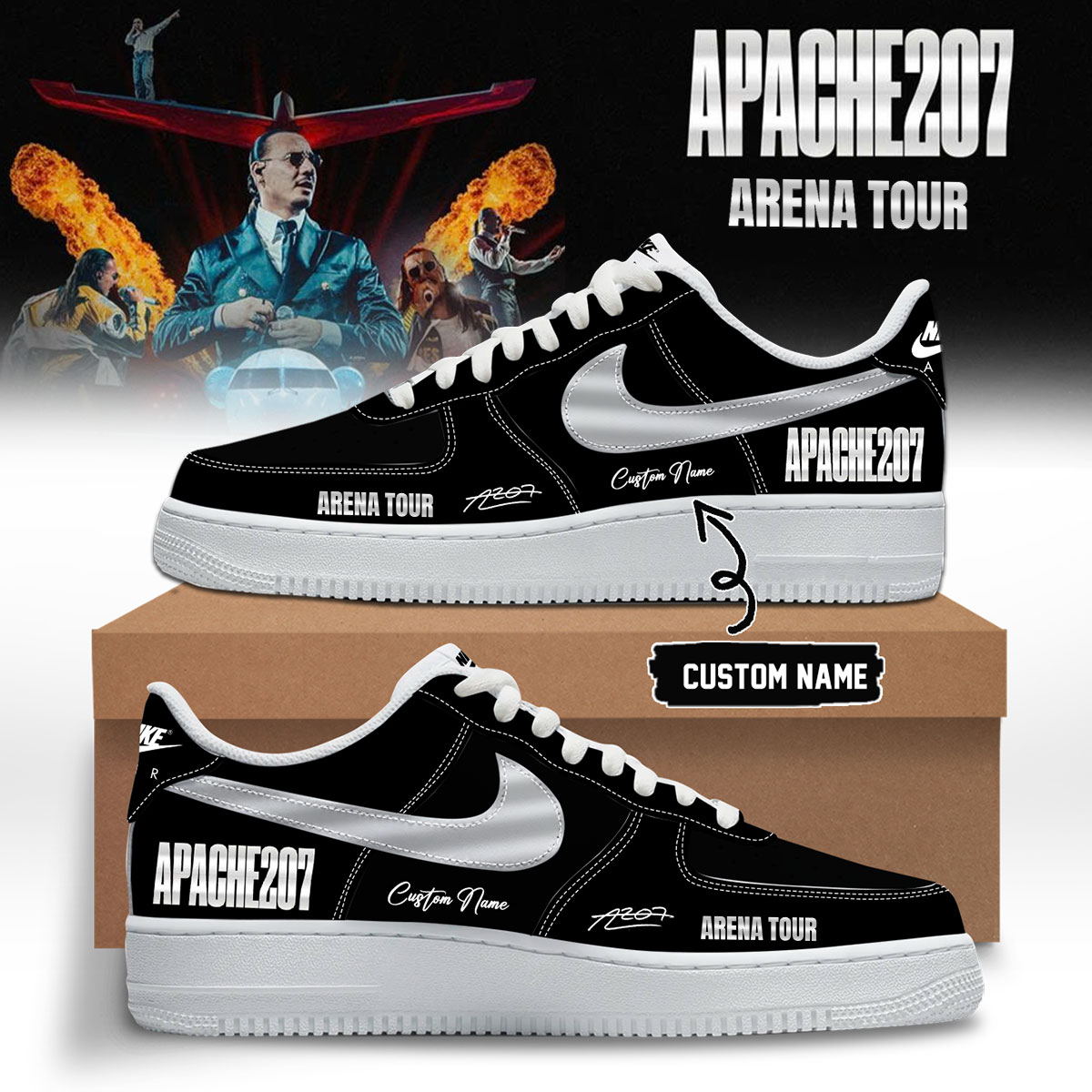 Apache 207 Arena Tour 2026 Zusatzshows Collector Fan Shoes