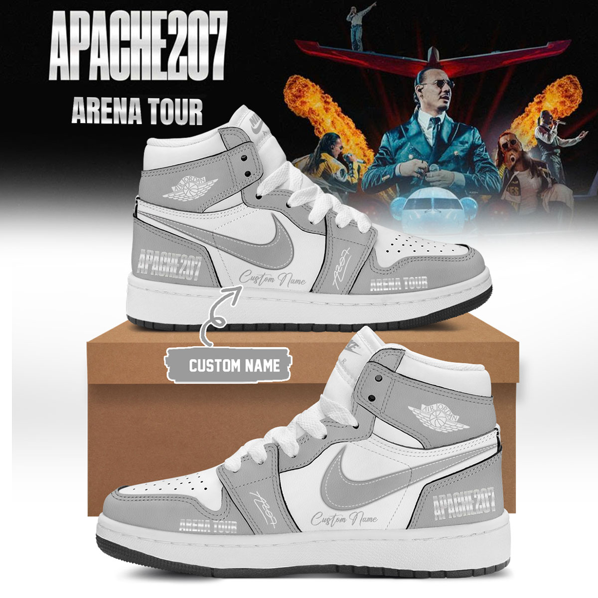 Apache 207 Arena Tour 2026 Zusatzshows Concert Tour Sneakers