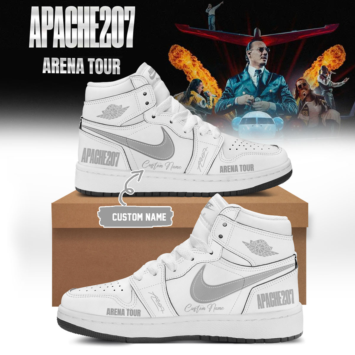 Apache 207 Arena Tour 2026 Zusatzshows Exclusive Collector Sneakers