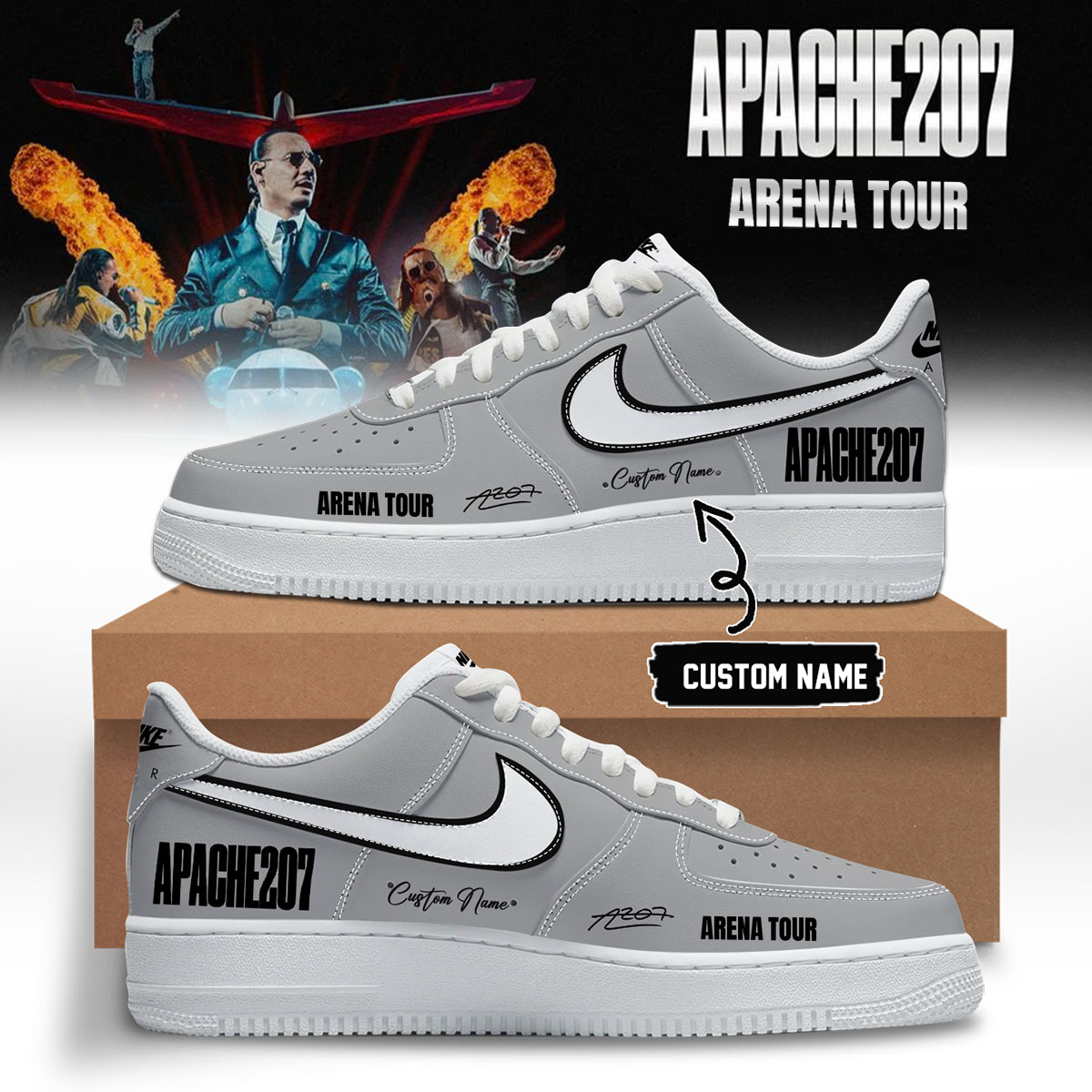 Apache 207 Arena Tour 2026 Zusatzshows Signature Street Style Shoes