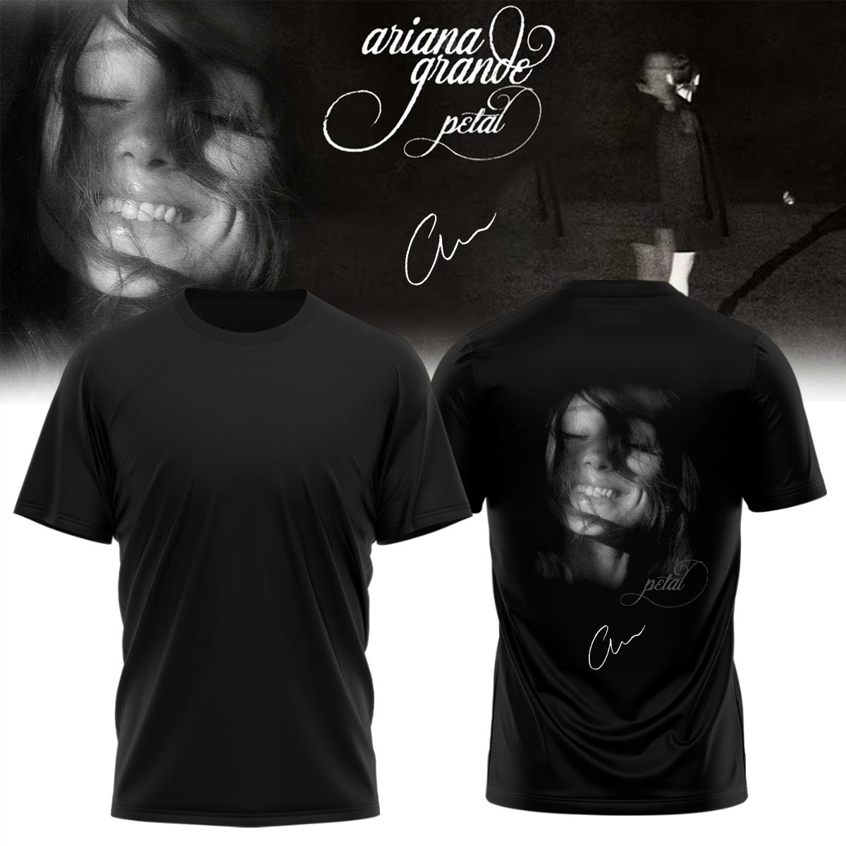 Ariana Grande Petal 2026 Collector Edition Graphic T Shirt