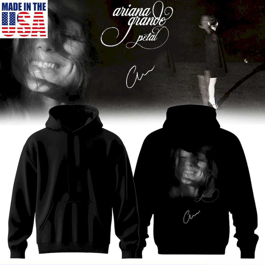 Ariana Grande Petal 2026 Official Signature Fan Hoodie