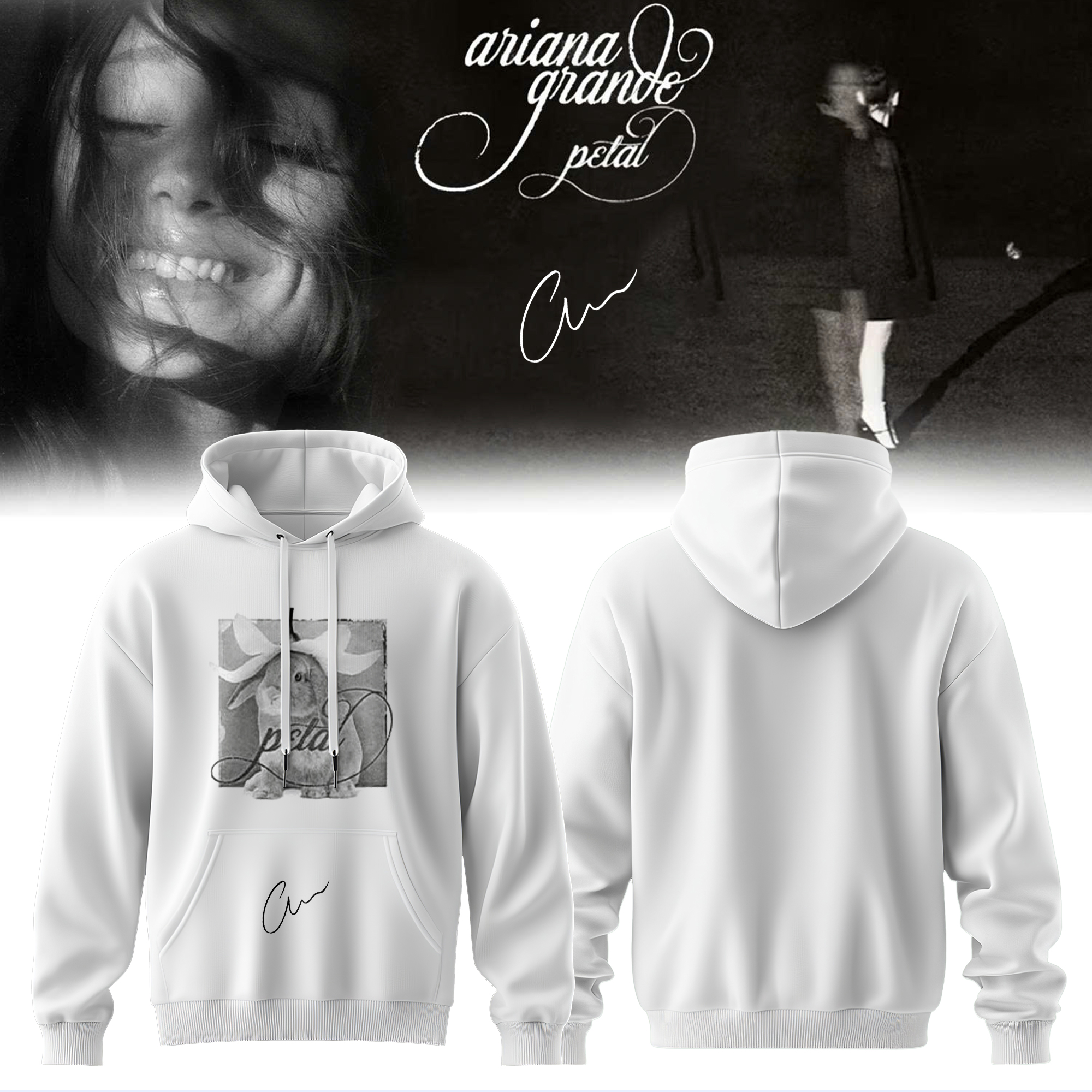 Ariana Grande Petal 2026 Official Tour Signature Hoodie Collection