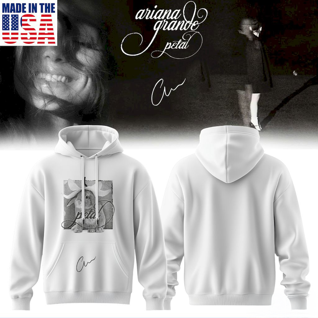 Ariana Grande Petal 2026 Official Tour Signature Hoodie