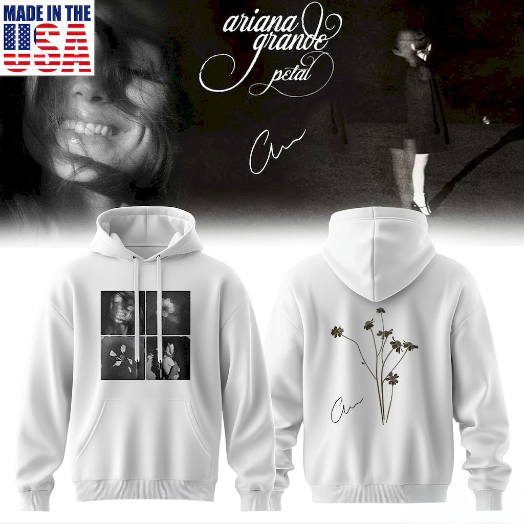 Ariana Grande Petal 2026 Premium Signature Tour Hoodie