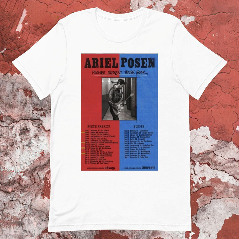 Ariel Posen North America 2025 & Europe 2026 Tour TShirts