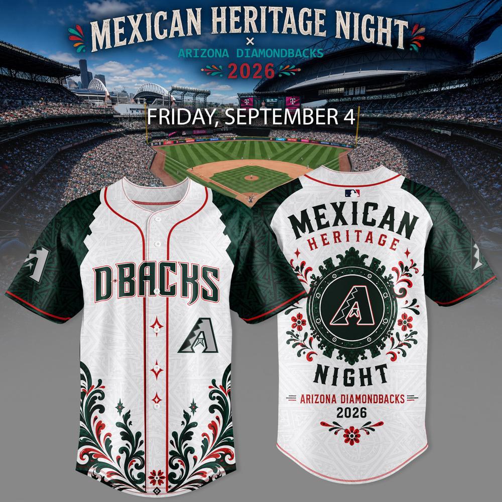 Arizona Diamondbacks x Mexican Heritage Night Edition Baseball Jersey MLB Latino Heritage Fan Game Day Apparel 1 - Unicasport Arizona Diamondbacks x Mexican Heritage Night Edition Baseball Jersey MLB Latino Heritage Fan Game Day Apparel