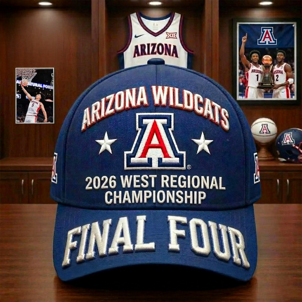 Arizona Wildcats 2026 West Regional Championship Final Four Cap