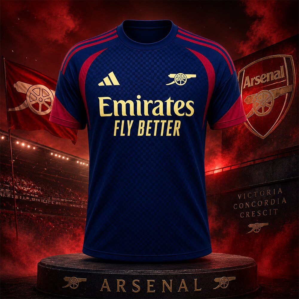 Arsenal FC 2026 2027 Training Kit Premium Soccer Jersey Collection