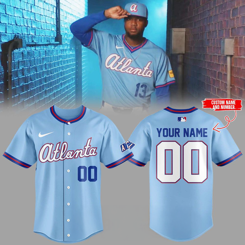 Atlanta Braves Limited Edition City Connect 2026 Custom Jersey